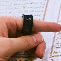 Bague connectée Zikr SQ668 innovante 2026 avec compteur Tasbih, application et synchronisation en un clic pour 5 heures de prière – Bague Itasbeeh