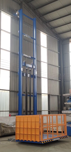 New Zhongxiang SJD 300Kg AC Powered Hydraulic Wall Mounted Cargo Lift Small Size Freight <b>Elevator</b> for Warehouse Vertical - Product Image 3