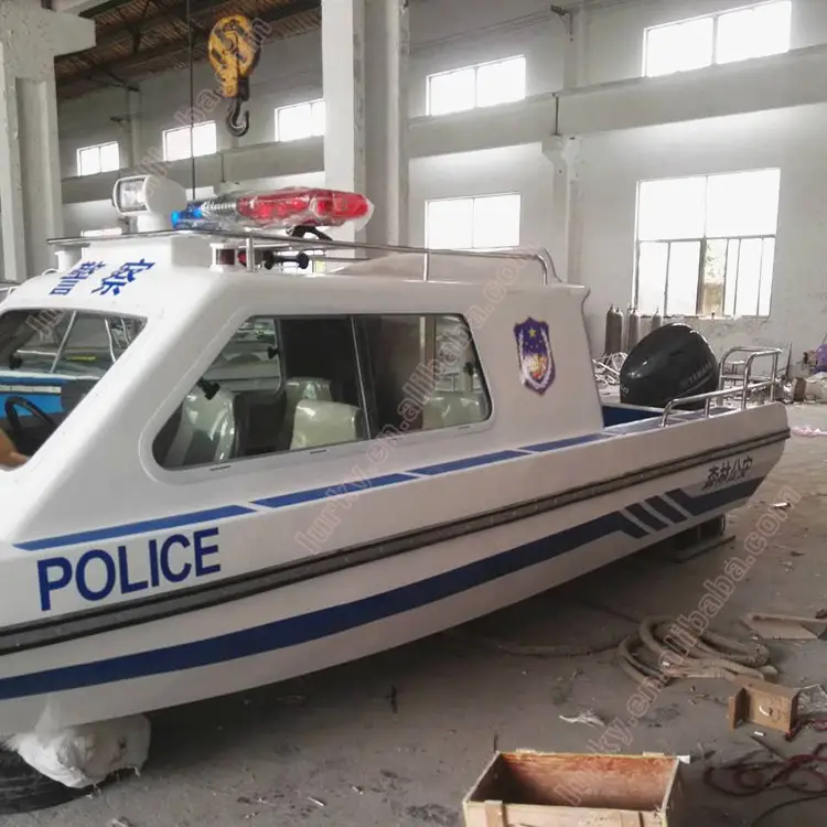 Demi-cabine hors-bord moteur vitesse bateau de Chine prix vitesse bateau passagers