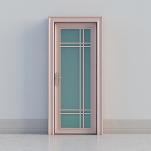 Custom Durable Indoor and Outdoor Thermal Broken Aluminum Narrow Casement Door <strong>Double</strong> Glass Flat <strong>Opening</strong> Swing Door for House - Product Image 6