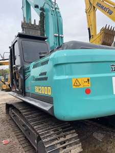 Entrega rápida de alta calidad KOBELCO SK200D 2000 horas 2023 Japón Origen Soporte Video Inspección Excavadoras usadas - Product Image 2