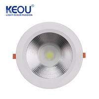 Keou Anti-éblouissement 7W 12W 18W 30W Encastré Slim Led Cob Light