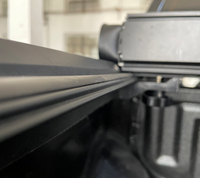 Vor dem Einbegraben Harte Dreifach Faltbare Aluminium-Ladeflächenabdeckung für F150 Pickup-Truck