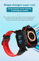 Montre connectée pour enfants C86 de haute qualité, amovible, GPS LBS, positionnement, appel bidirectionnel, SOS, montre connectée pour la sécurité des enfants et des bébés