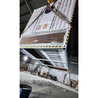 Solution d'hébergement pour rig de minage de crypto-monnaies Bitcoin ACT 20FT avec refroidissement par air, 189 emplacements, 30ph