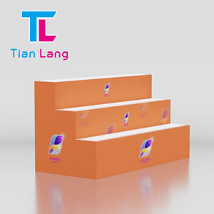 Contador de caja de luz LED sin marco moderno de 4 pies de calidad, pantalla de tela de tensión portátil para exposiciones, ferias comerciales con SEG Step - Product Image 4