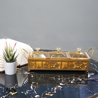 Plateau Château Étoile et Lune en Métal – Support Festif pour Snacks et Bonbons – Ornement de Table Intérieur – Centre de Table pour Fêtes, Ramadan, Aïd, Décoration Maison