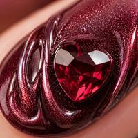 Ongles artificiels 3D en forme de cœur faits à la main, prix de gros de haute qualité, OEM ODM, étiquette privée, faux ongles