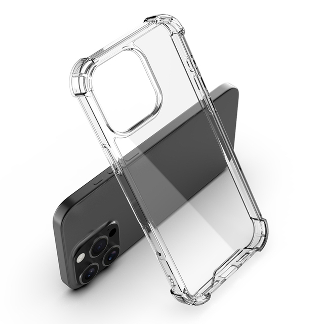 ZCTC-BOX Transparent TPU+PC 1.5mm Shockproof Anti-Yellowing Case for S24 Ultra & S23FE Plus