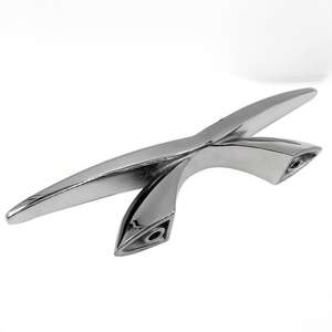 Suministros <span class=keywords><strong>de</strong></span> Herrajes Marinos Shanghang Nuevo Grampo <span class=keywords><strong>de</strong></span> Base Abierta Tipo K <span class=keywords><strong>de</strong></span> Acero Inoxidable 316 para <span class=keywords><strong>Amarre</strong></span> <span class=keywords><strong>de</strong></span> Cubierta, Plateado, 8 Pulgadas <span class=keywords><strong>de</strong></span> Alto, Acabado Espejo - Product Image 1