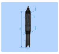 Électrode ORP polymère, sonde ORP industrielle en ligne, corps en plastique/verre, mesure ORP, capteur ORP