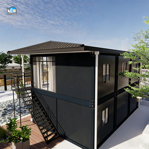 Готовые 2-3-4-5-комнатные сборные дома из контейнеров 20-40 футов, роскошные модульные виллы, портативные мобильные контейнерные дома для улицы - Product Image 2