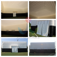 Tente Gonflable Cube d'Air Personnalisée en PVC, Grand Pavillon de Fête Mobile et Portable pour Mariages, Événements Éphémères, Discothèques et Clubs de Nuit
