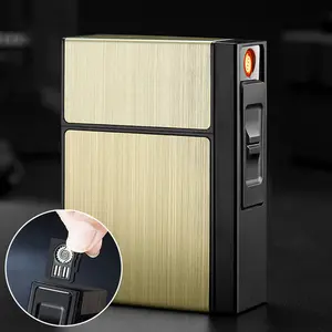 20 packs of portable rechargeable lighters integrated creative personality changeable wire cigarette lighter