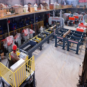 Productivité maximale HAW1500 Scie à ruban horizontale industrielle pour le sciage de troncs de bois dur - Product Image 6