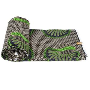 ผ้าคอตตอนพิมพ์ลายแอฟริกันแบบใหม่ 100% ผ้าแว็กซ์คุณภาพเยี่ยม ผ้าปาจน์แอฟริกัน - Product Image 2