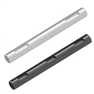 Tiges droites en acier inoxydable 304 nickelé, tolérance H7 G6, avec rainures à clavettes, vente directe usine - Product Image 2