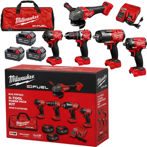Kit d'outils électriques sans fil 18V à succès – 5 pièces pour réparation automobile, batterie lithium-ion, moteur sans balais - Product Image 2