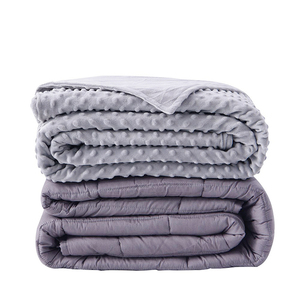 Usage domestique en coton matelassé <span class=keywords><strong>pas</strong></span> <span class=keywords><strong>cher</strong></span> doux l'autisme <span class=keywords><strong>minky</strong></span> couverture avec housse de couette - Product Image 2