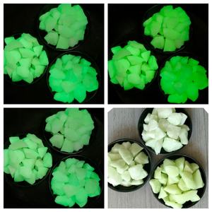 Piedras Brillantes <span class=keywords><strong>de</strong></span> <span class=keywords><strong>Alta</strong></span> Concentración y Durabilidad que Brillan en la Oscuridad, Rocas Irregulares <span class=keywords><strong>de</strong></span> Resina para Señalización <span class=keywords><strong>de</strong></span> Caminos en Parques al Aire Libre - Product Image 2