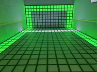 HUALI 2026 Piste de danse interactive à LED IP65, grille 30x30cm, jeu DMX512, durée de vie 50000 heures, multijoueur, utilisation en parc à thème