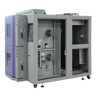Chambre climatique de laboratoire à changement rapide de température et d'humidité avec garantie d'un an, protection IP55, machine de test 380V