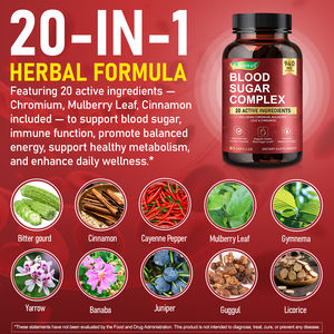 Tablet Kompleks Gula Darah Daun Murbei 90P Label Pribadi Meningkatkan Energi Seimbang dan Menyeimbangkan Gula Darah - Product Image 5