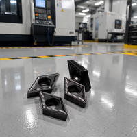 SHIYU CNMG Triangle Tungsten Carbide Cutting Insert CNC Turning Tool for Stainless Steel Hardness 38