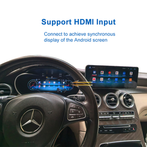 12.3'' ЖК-дисплей для цифровой приборной панели автомобиля, цифровой спидометр для Mercedes-Benz C W205 GLC X253, цифровая приборная панель - Product Image 3