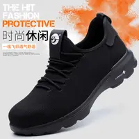 Light Weight Safety Shoes for Men, Work Sneaker
