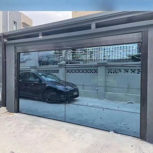 Puerta de garaje de aleación de aluminio, puerta enrollable eléctrica para garaje, control remoto para el hogar, antirrobo, automática - Product Image 6