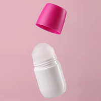 Botol rol plastik HDPE 20 30 50 60 80ml, botol minum gulung deodoran untuk perawatan diri