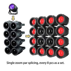 Impermeabile IP65 8 pz 60W LED 4-in-1 RGBW effetto palcoscenico DMX <span class=keywords><strong>Par</strong></span> LED luce Zoom LED <span class=keywords><strong>Par</strong></span> Outdoor - Product Image 3