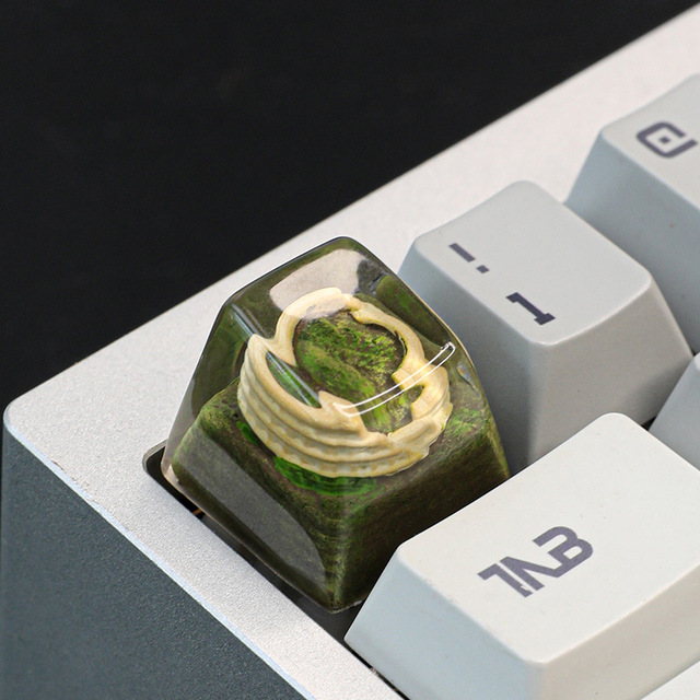 Cross-border Personalized Resin 3D Mechanical Keyboard Keycaps Border Single Manual Colosseum Model No Language Made in China