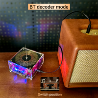 WUZERVON MTC Bobina de Tesla de Modo Dual con Música, Rayo Artificial Táctil, Decodificación BT, Decoración Genial con Luces de Colores