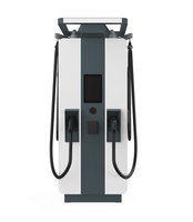 Station de recharge pour véhicules électriques triphasée haute vitesse 360-480 kW, à poser au sol, double borne, EVSE commercial, compatible OCPP 1.6