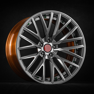 Dynamic Sharp Spoke Three Piece 6061-T6 Forged Alloy Wheel With Hub Center Cap Concave Structure Custom Appearance Options - Product Image 5
