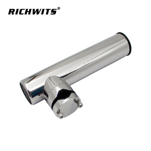 RICHWITS Fishing Rod Holder Stainless Steel Boat <b>Yacht</b> Mounting Bracket - Product Image 4