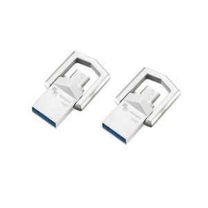 Настраиваемый мини-металлический USB-флеш-накопитель OTG, 64 ГБ, 32 ГБ, 128 ГБ, мобильный телефон, флэш-накопитель, пластиковый USB-интерфейс 3,0 - Product Image 3