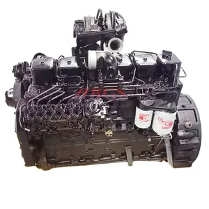 Brand new 6BTA5.9 motor diesel completo 12v motor mecânico 6BTA5.9-C205 para engenharia de construção