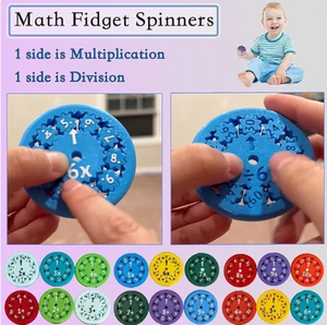 Fidget Spinners Éducatifs pour Enfants - Multiplication et Division pour Événements Ludiques - Product Image 4