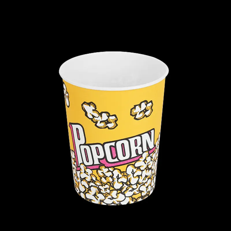 Oem individuell bedruckte Lebensmittel qualität große leere Popcorn Dosen Eimer Weihnachten Metall Popcorn Dose