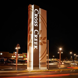 Publicidad Fabricante Producto Custom Pylon Sign Board Led Luminous Wayfinding <span class=keywords><strong>Signs</strong></span> - Product Image 2