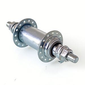 Buje de Eje Pasante de Acero con Rodamiento Sellado Atornillable, Universal HG, de Liberación Rápida Tipo Tuerca, Duradero, Compatible con 28 Radios, Delantero/Trasero, para BMX/<span class=keywords><strong>MTB</strong></span> - Product Image 5