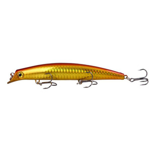 Señuelos de pesca Yibo Saltwater Popper, de plástico impreso, hundimiento rápido, tipo Minnow, para lubina, trucha, marlín, carpa y perca. - Product Image 3