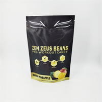 Herbruikbare staande pouch, voedselveilig, vochtbestendig, voor verpakking en opslag van gedroogd fruit, noten en gezonde snacks