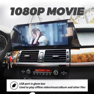 วิทยุติดรถยนต์หน้าจอแอนดรอยด์ 12.3 นิ้ว พร้อมระบบนำทาง GPS สำหรับรถยนต์ BMW ซีรีส์ 7 รุ่น F01 F02 ปี 2011-2016 2017 รองรับ Wireless BT Carplay ชิปประมวลผล Snapdragon พร้อมระบบ 4G DSP - Product Image 2