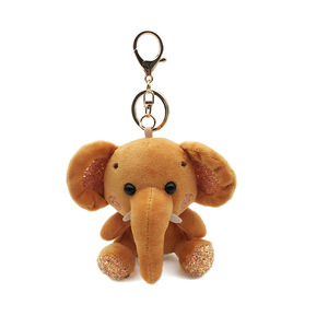 10 Cm Dễ Thương Siêu Mềm <span class=keywords><strong>Elephant</strong></span> Sang Trọng Keychain - Product Image 4