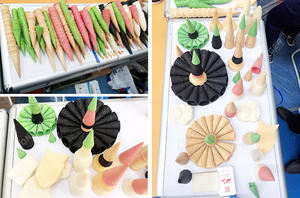 التلقائي بالكامل الآيس كريم ماكينة صنع المخروط المخروط السكر مخروط آلة - Product Image 4