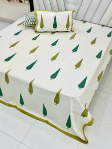 Juego de Sábanas King Size de Algodón Ecológico, Refrigerante y Lavable, con 2 Fundas de Almohada Reversibles para Uso Doméstico, a Excelente Precio - Product Image 2